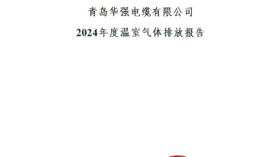 2024年度温室气体排放报告